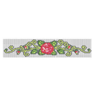 lovely rose bracelet beading patern peyote stitch