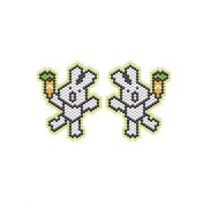 adorable bunny beading pattern