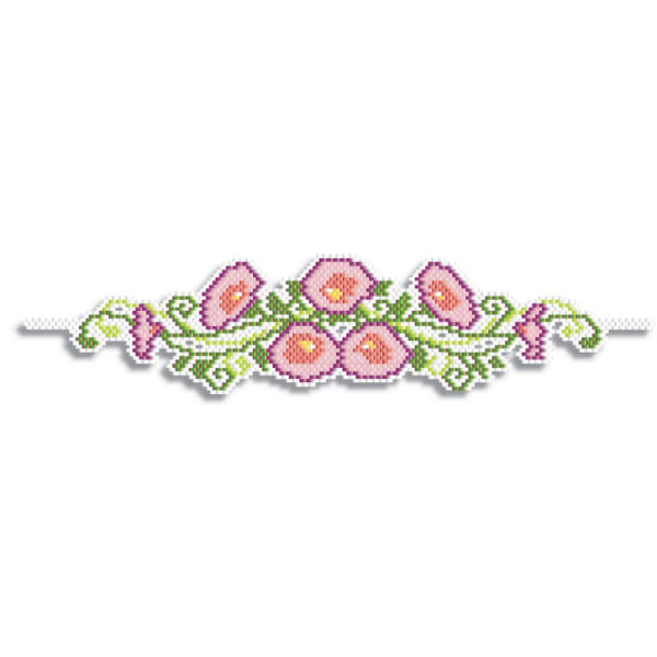 poppies bracelet beading pattern