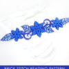 brick stitch flower accessory beading pattern