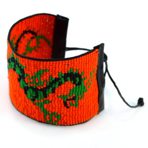 Dragon Cuff Loom Beading Pattern