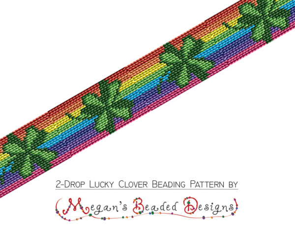 clover shamrock peyote beading pattern