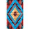 repeatable bead loom pattern southwest design
