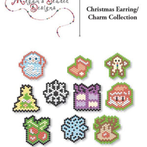 christmas collection brick stitch earrings beading patterns